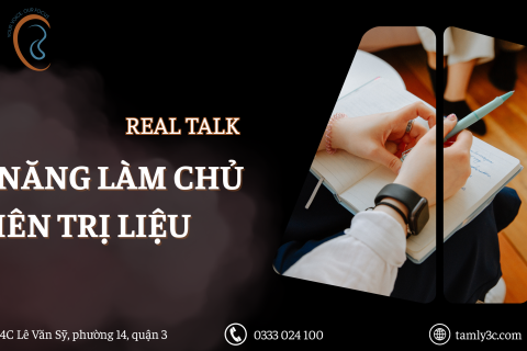 KHOÁ HỌC: KỸ NĂNG LÀM CHỦ PHIÊN TRỊ LIỆU