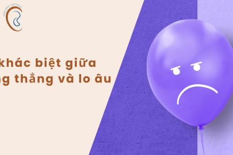 Sự khác biệt giữa căng thẳng và lo âu