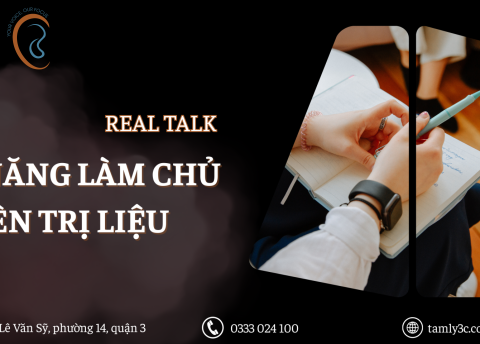 KHOÁ HỌC: KỸ NĂNG LÀM CHỦ PHIÊN TRỊ LIỆU